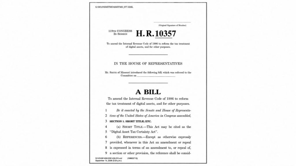 US House Crypto Tax Bill Spares Fees Under $10, but Not Heavy Traders US House Crypto Tax Bill Spares Fees Under $10, but Not Heavy Traders