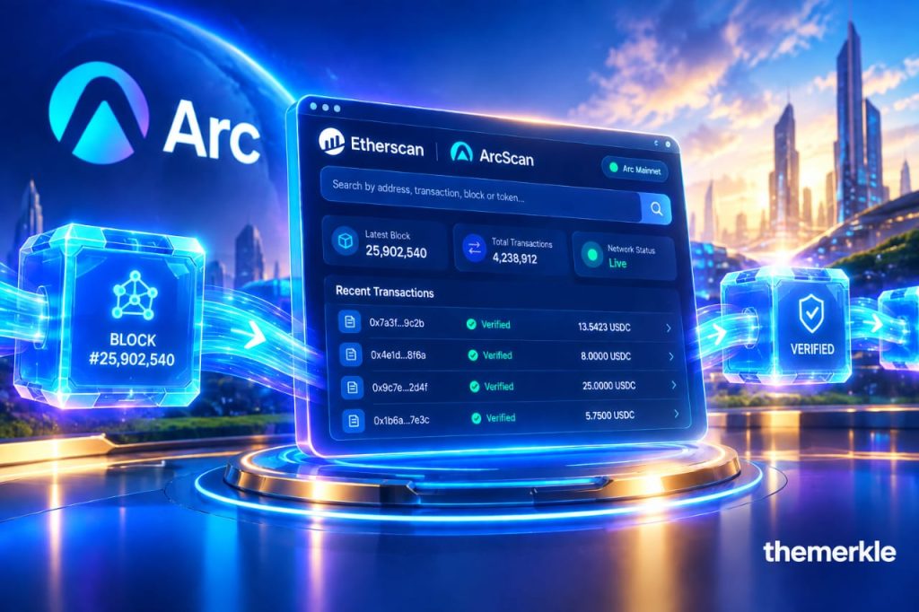 Why Circle Built Arc for Auditors First: The Etherscan and ArcScan Strategy The Merkle logo